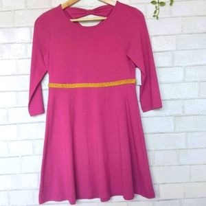 Dress Girl Simple styled  16(XL/EG) brand new with tags A-line Pink 3/4 Sleeves